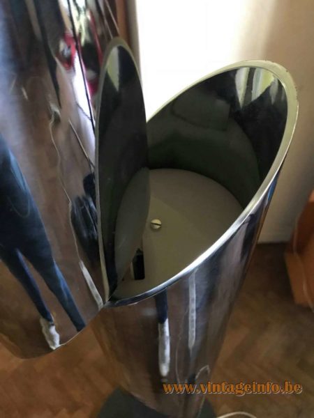 Cicindela Chrome Floor Lamp 1