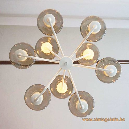 Hans Agne Jakobsson White Chandelier 3