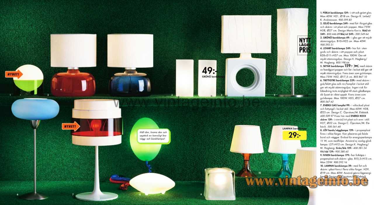 Ikea Energi Table Lamp Vintageinfo, Ikea Green Table Lamp