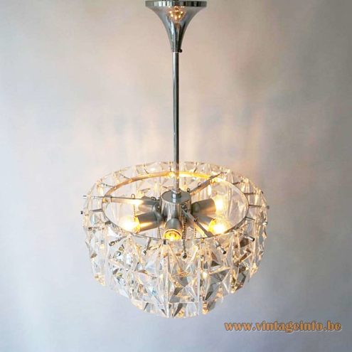 Kinkeldey 3 Tier Crystal Prism Chandelier 5