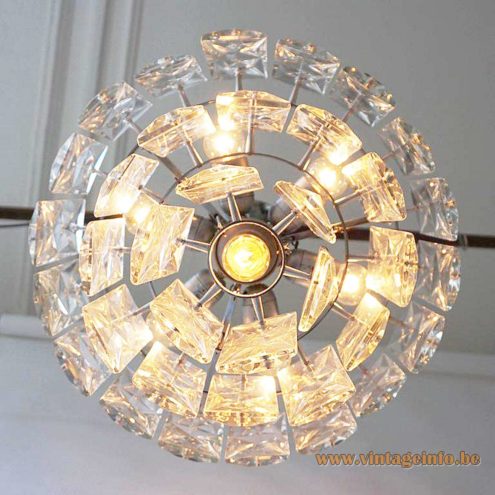 Kinkeldey 3 Tier Crystal Prism Chandelier 6