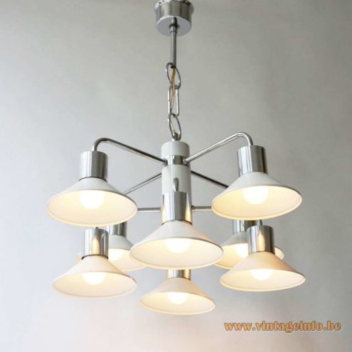 Massive Belgium 8 Arm Chandelier 2