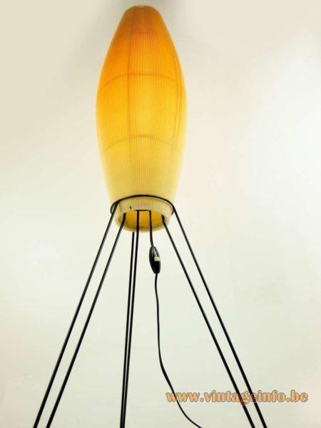 Tripod Hairpin Rocket Floor Lamp 7