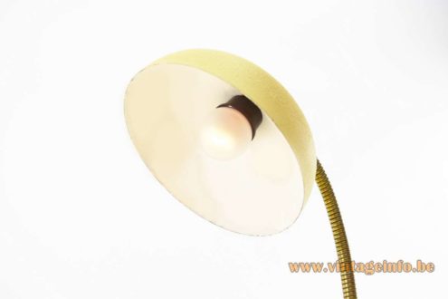 1950s Banana Yellow Desk Lamp 4
