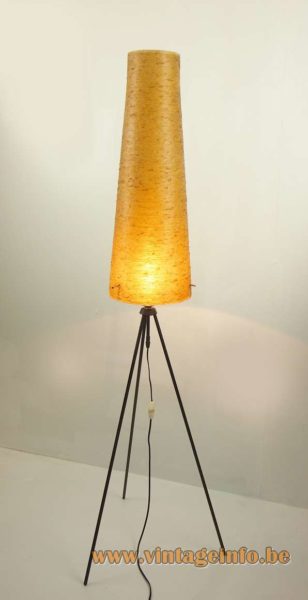 1950s Fibreglass Tripod Floor Lamp 4