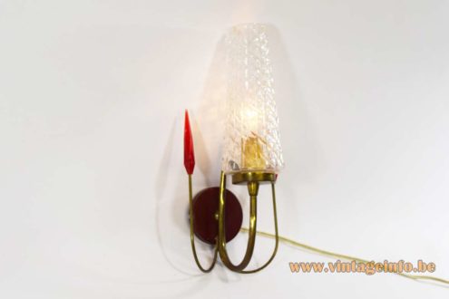 1950s Spearhead Wall Lamps 2