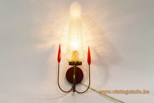 1950s Spearhead Wall Lamps 7