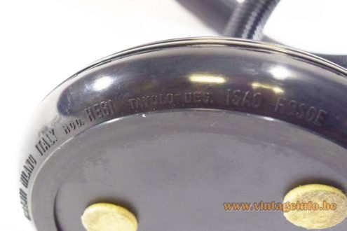 Isao Hosoe Valenti Hebi Table Lamp 7