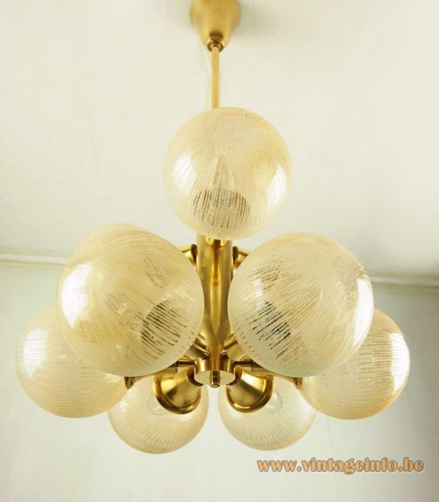Kaiser Leuchten 9 Globes Chandelier 1