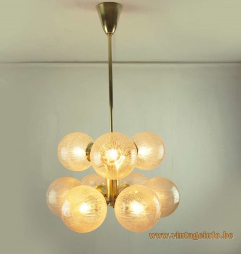 Kaiser Leuchten 9 Globes Chandelier 4