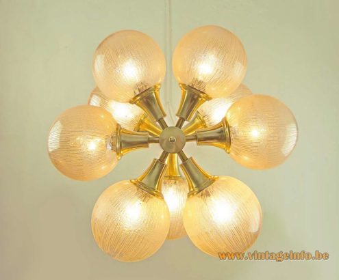 Kaiser Leuchten 9 Globes Chandelier 7