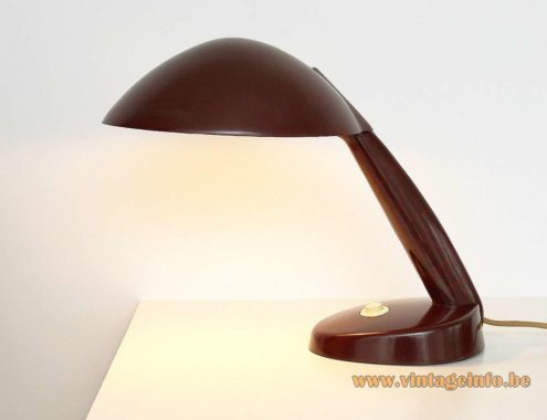 Kandem LBL Red Bakelite Desk Lamp 03 14.3 1