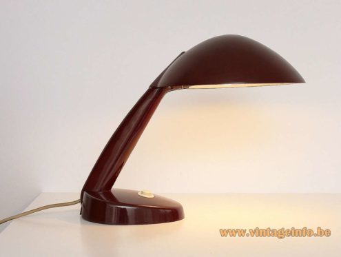 Kandem LBL Red Bakelite Desk Lamp 03 14.3 2