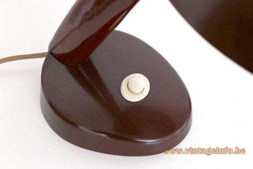 Kandem LBL Red Bakelite Desk Lamp 03 14.3 5