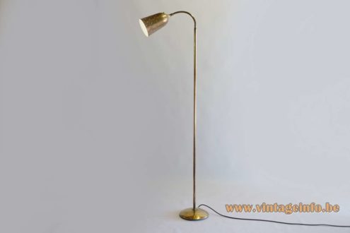 Paavo Tynell Brass Floor Lamp 1