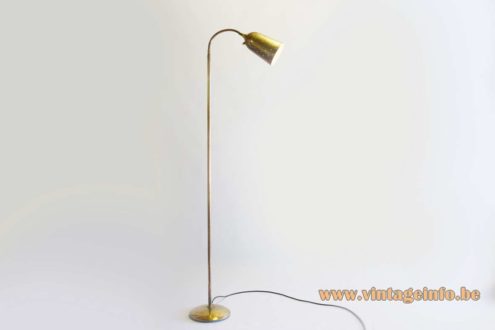 Paavo Tynell Brass Floor Lamp 5