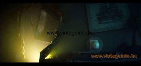 iGuzzini Bugia Wall Lamp prop Extinction (2018) Lamps in the movies Netflix