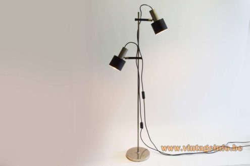 1960s Nickel Plated Floor Lamp 6