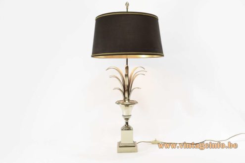 Boulanger Chrome Reed Table Lamp 1