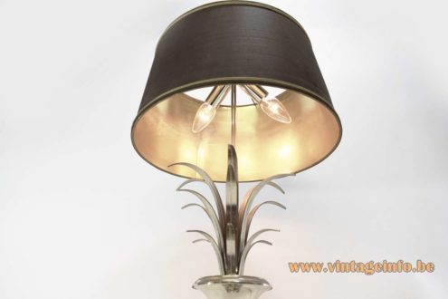 Boulanger Chrome Reed Table Lamp 3