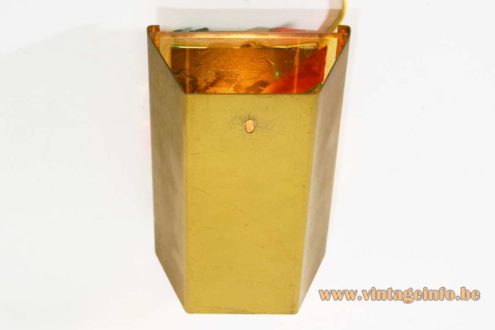 Brutalist Broken Glass Wall Lamp 6