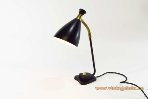 Solbergs Fabrikker 1950s Desk Lamp 6