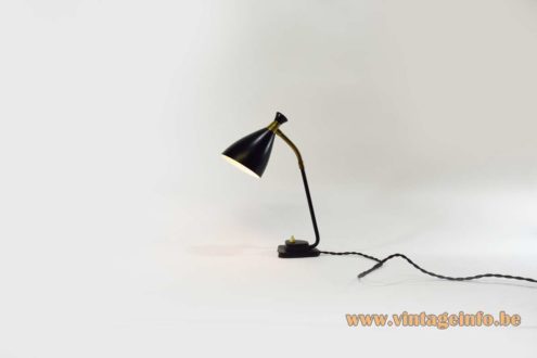 Solbergs Fabrikker 1950s Desk Lamp 7