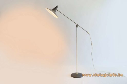 1950s Panama Style Floor Lamp 1