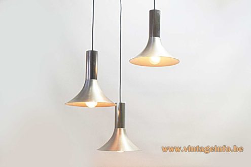 1960s Trumpets Pendant Lamp 1