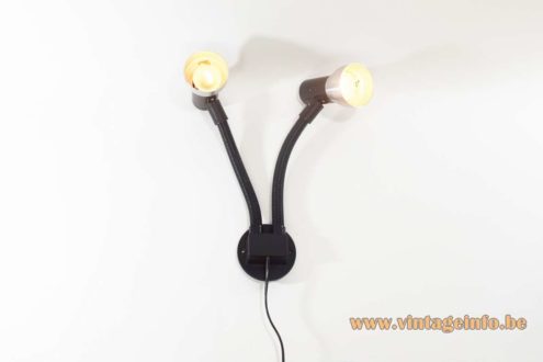 1970s Double Wall Lamp 1
