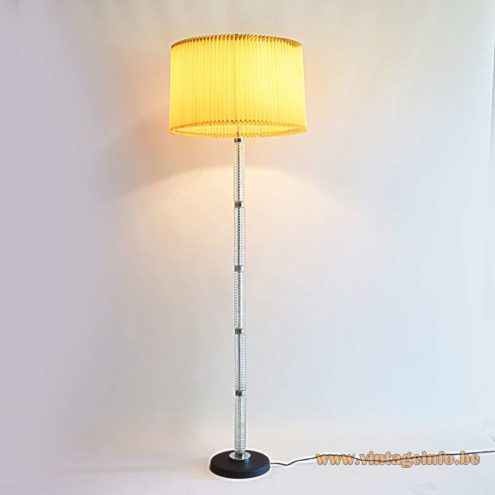 1970s Glass Tubes Floor Lamp 1