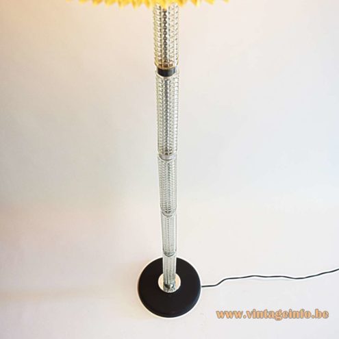 1970s Glass Tubes Floor Lamp 3