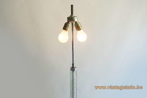 1970s Glass Tubes Floor Lamp 6