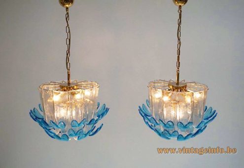 Alfredo Barbini Murano Chandelier 6