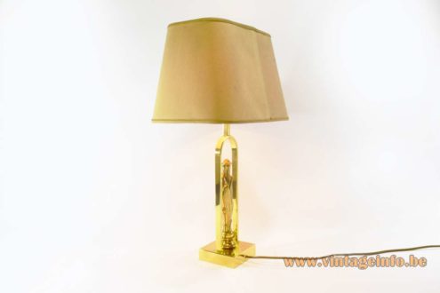Brass Eternal Flame Table Lamp 4