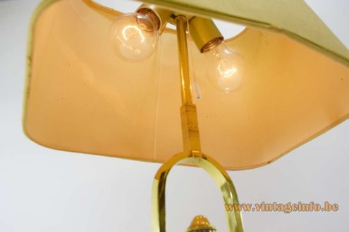 Brass Eternal Flame Table Lamp 6