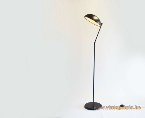Hala Black Dish Floor Lamp 3