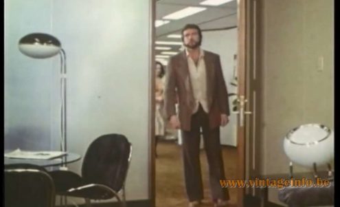 iGuzzni Clan Floor Lamp The Agency (1980) - MCM lamps in the movies