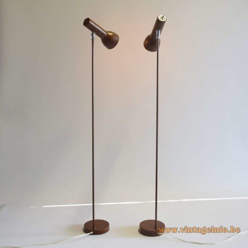 OMI 1970s Reading Floor Lamps 5