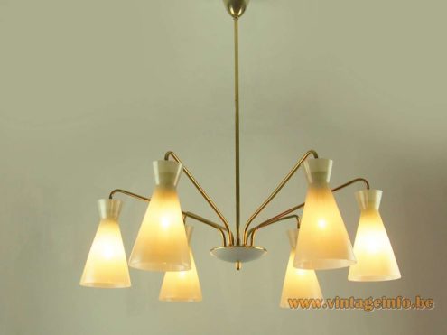 1950s Diabolo Chandelier 1