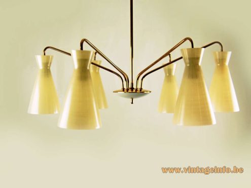 1950s Diabolo Chandelier 4