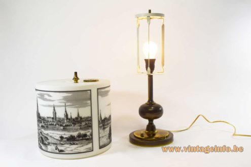 Antwerp Ghent Belgium 1950s Table Lamp 6