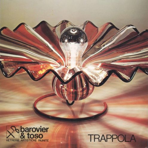 Barovier & Toso Trappola Lamp Brochure 1976