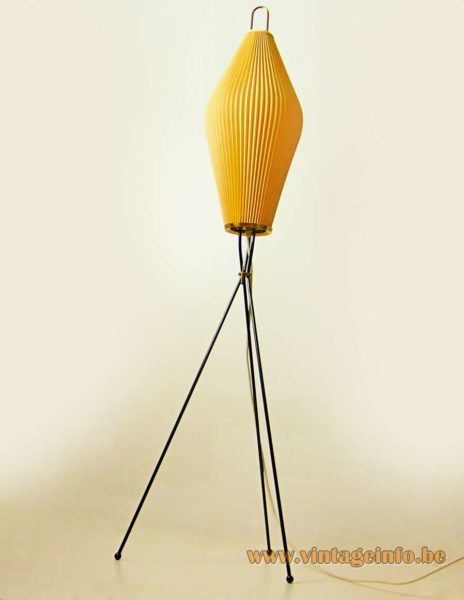 Celluloid Tripod Floor Lamp 3