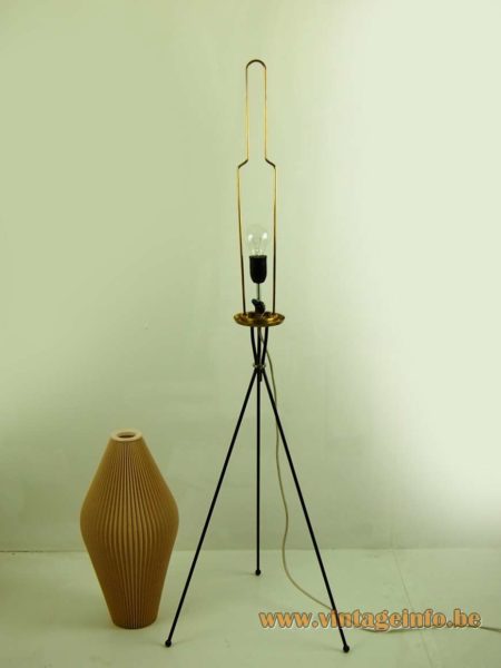 Celluloid Tripod Floor Lamp 7
