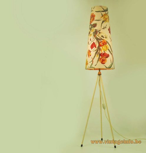 Floral Tripod Floor Lamp 1