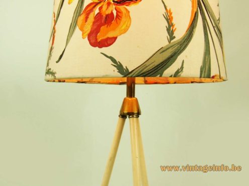 Floral Tripod Floor Lamp 3