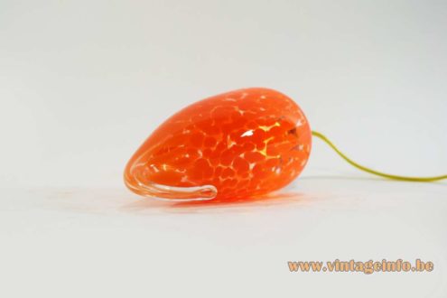 Mottled Glass Chilli Lamp 5