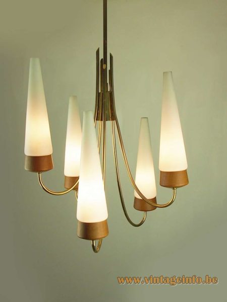 Rupert Nikoll Conical Chandelier 7
