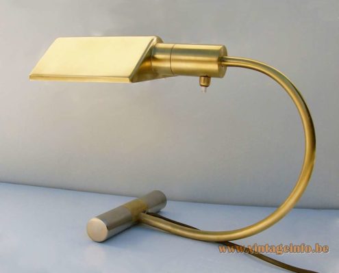 S.A. Boulanger Brass Desk Lamp 4